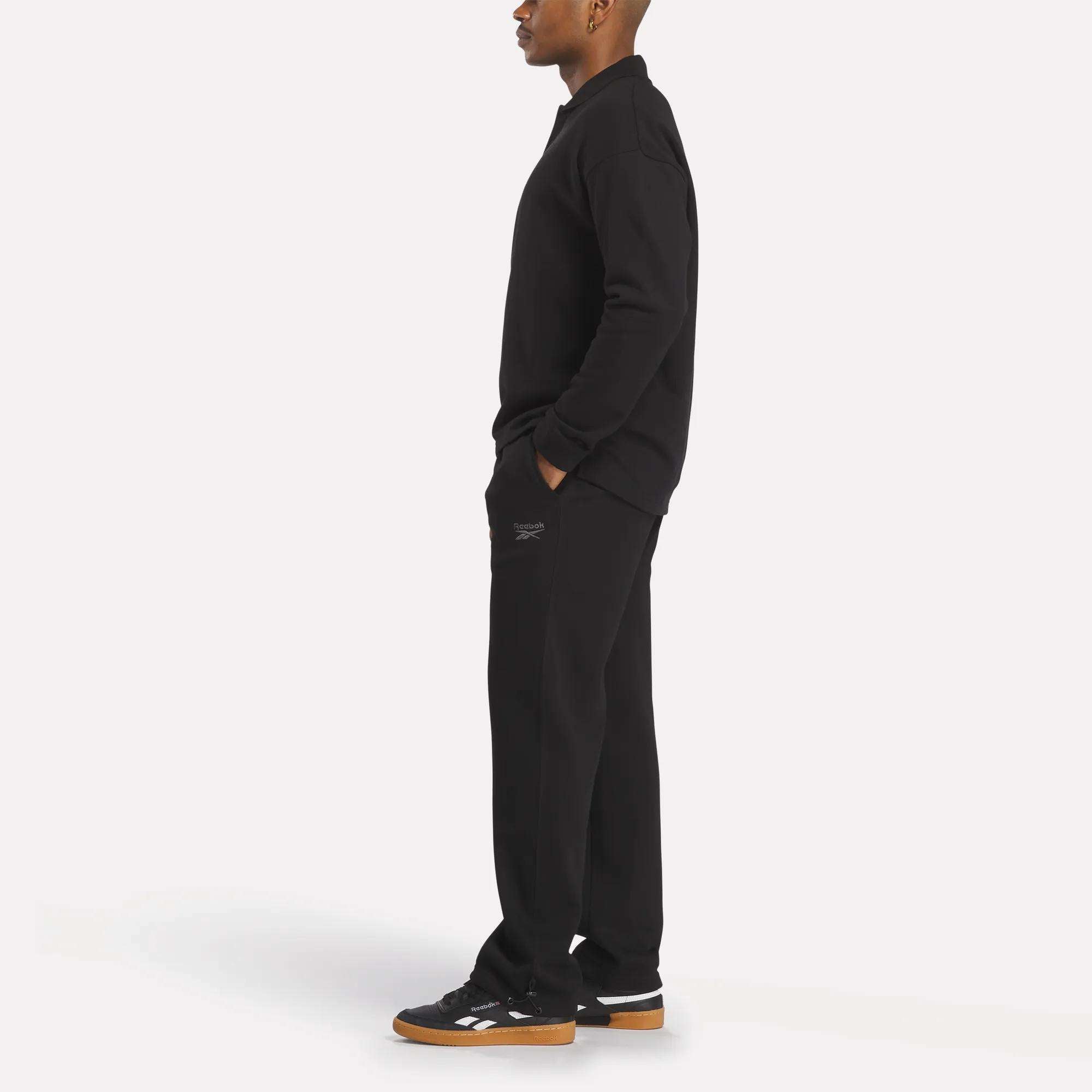 Men's Wardrobe Essentials Long Sleeve Polo Shirt - Image 2