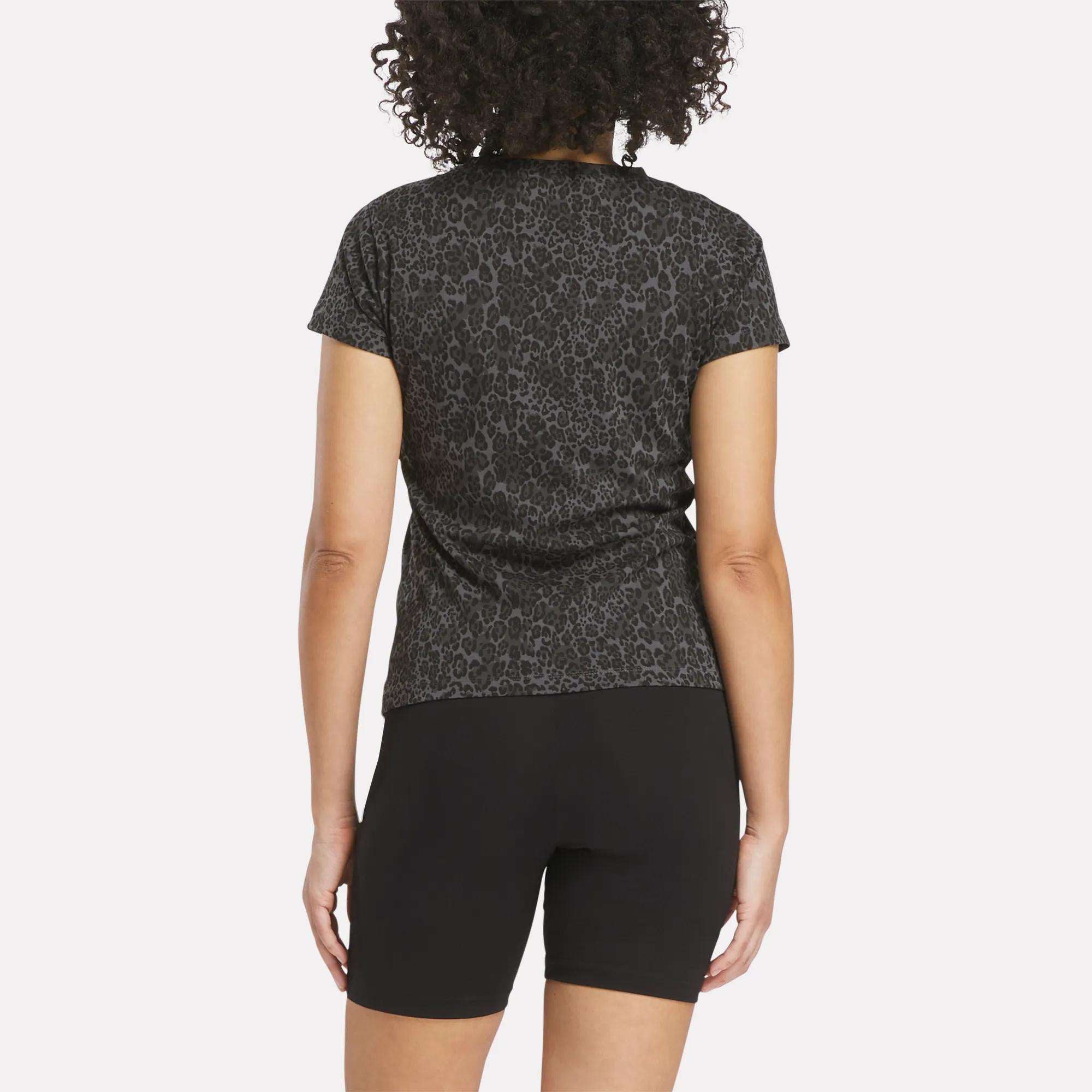 Women's Leopard Print Baby T-Shirt - Image 4