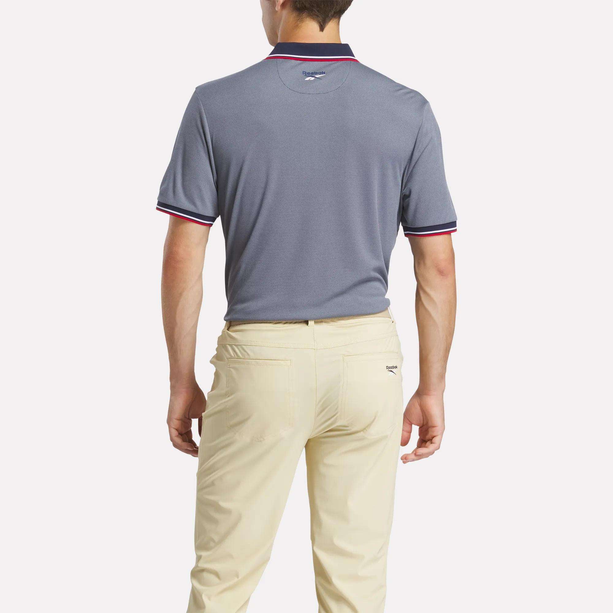 Men's Country Club Oxford Pique Polo Shirt - Image 3