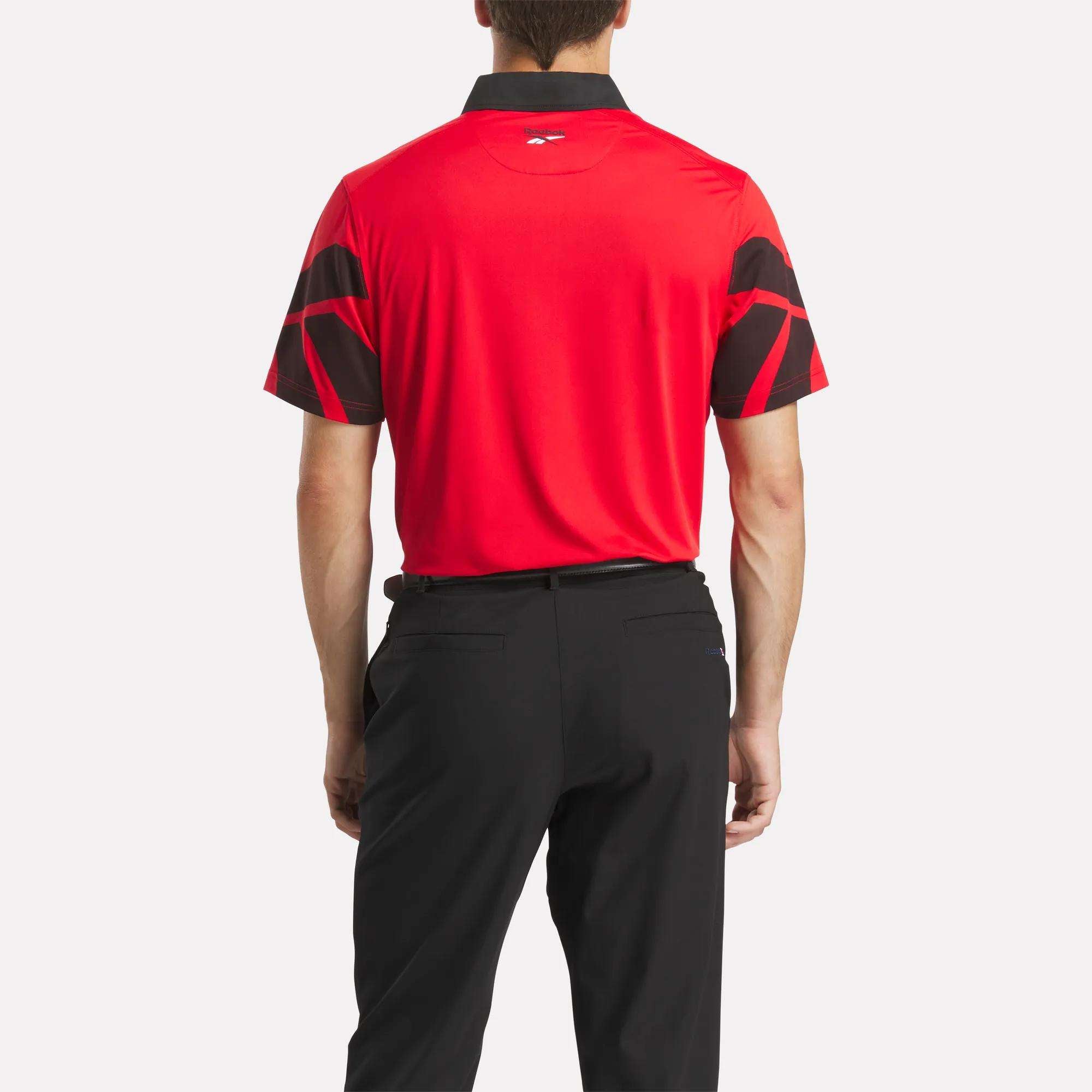 Men's Signature Vector Colorblocked Polo Shirt - Image 3