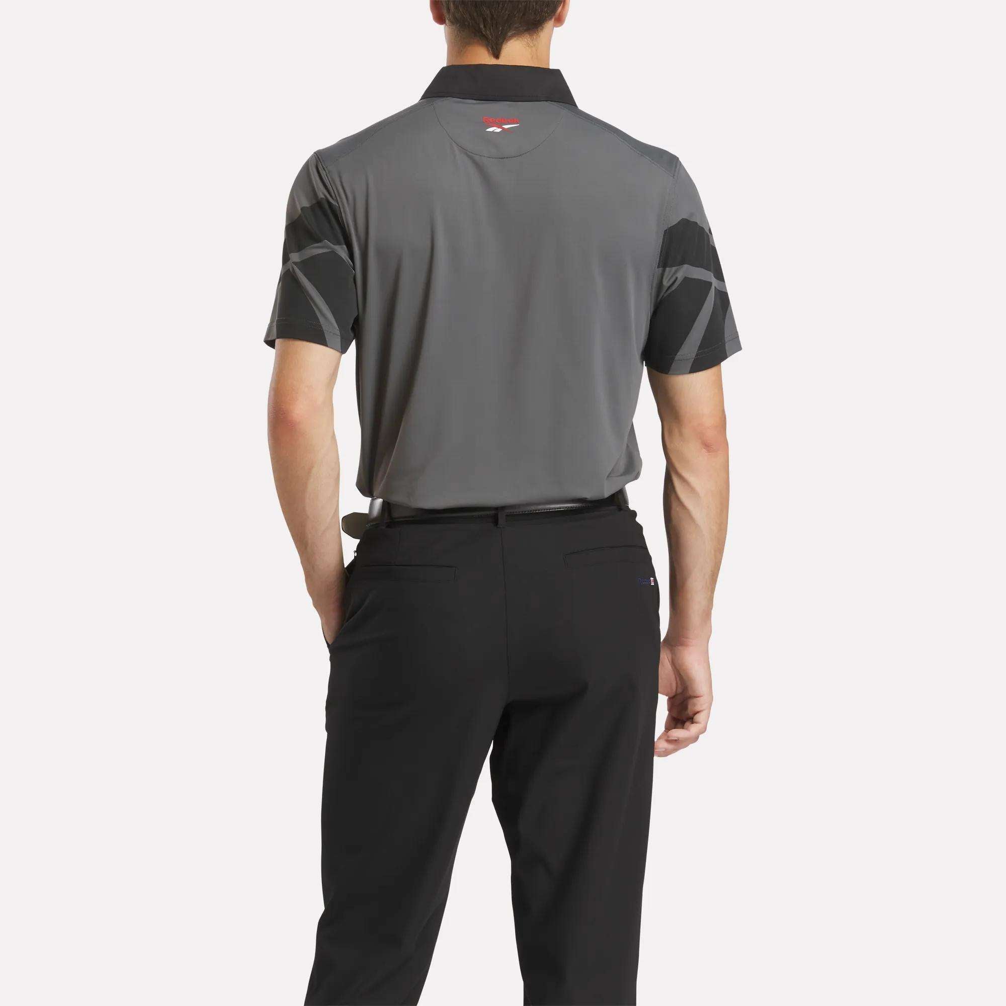 Men's Signature Vector Colorblocked Polo Shirt - Image 3