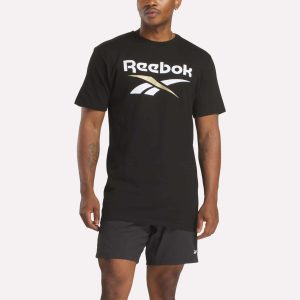 Men's Stacked Vector Graphic T-Shirt