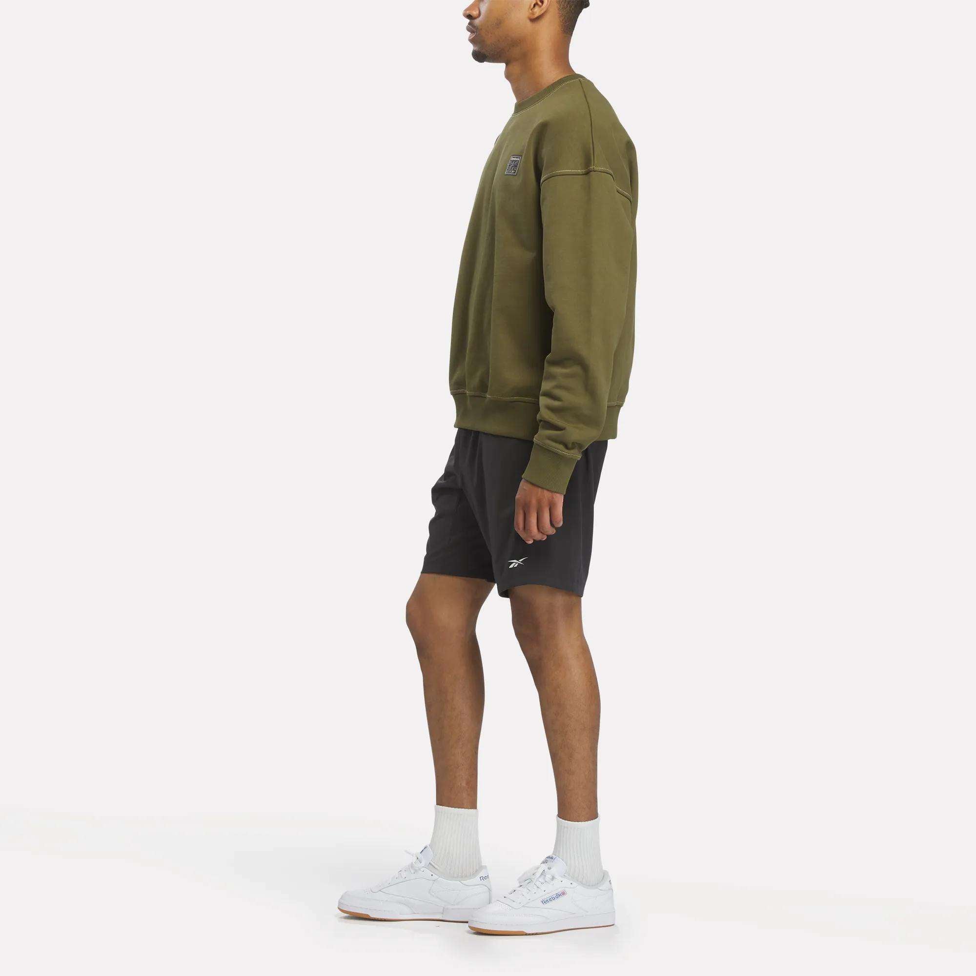 Men's Patch Logo Crewneck Sweatshirt - Image 3
