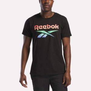 Men's Vector Graphic Rainbow T-Shirt