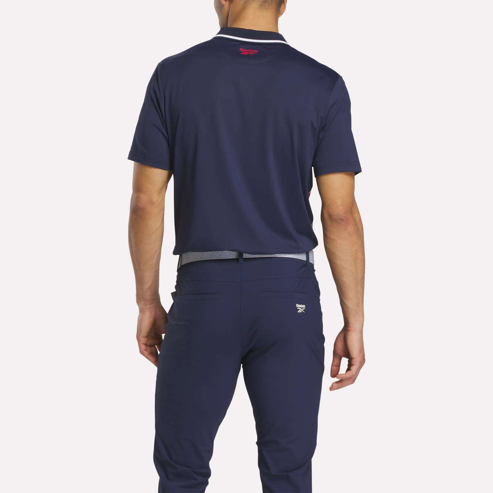 Men's Vector Argyle Print Polo - Image 3