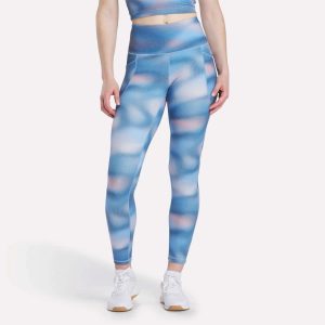 Women's Fluid Print High-Rise Leggings