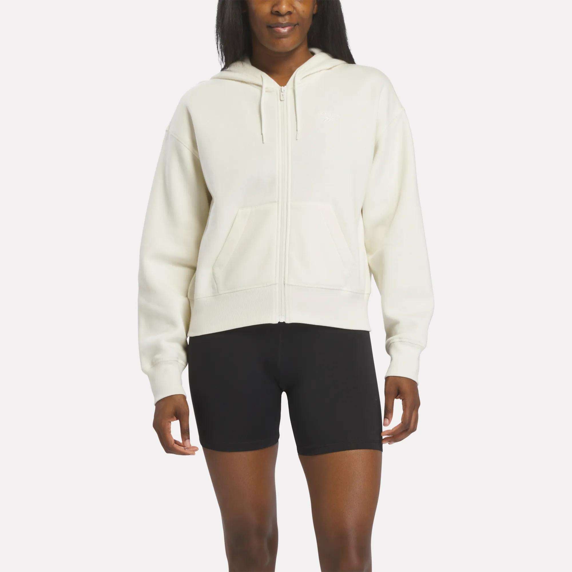 Women's Cropped Full-Zip Hoodie