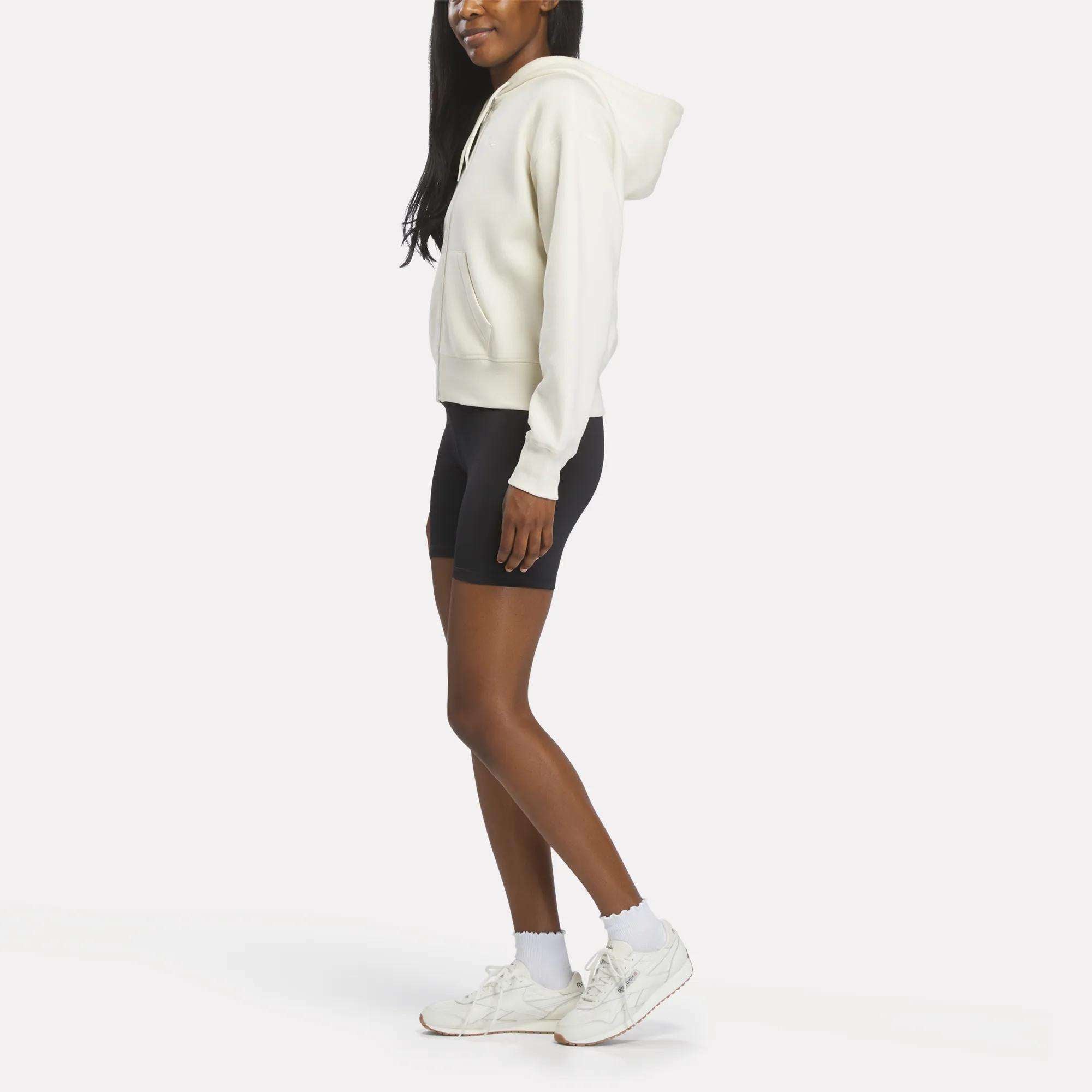 Women's Cropped Full-Zip Hoodie - Image 3