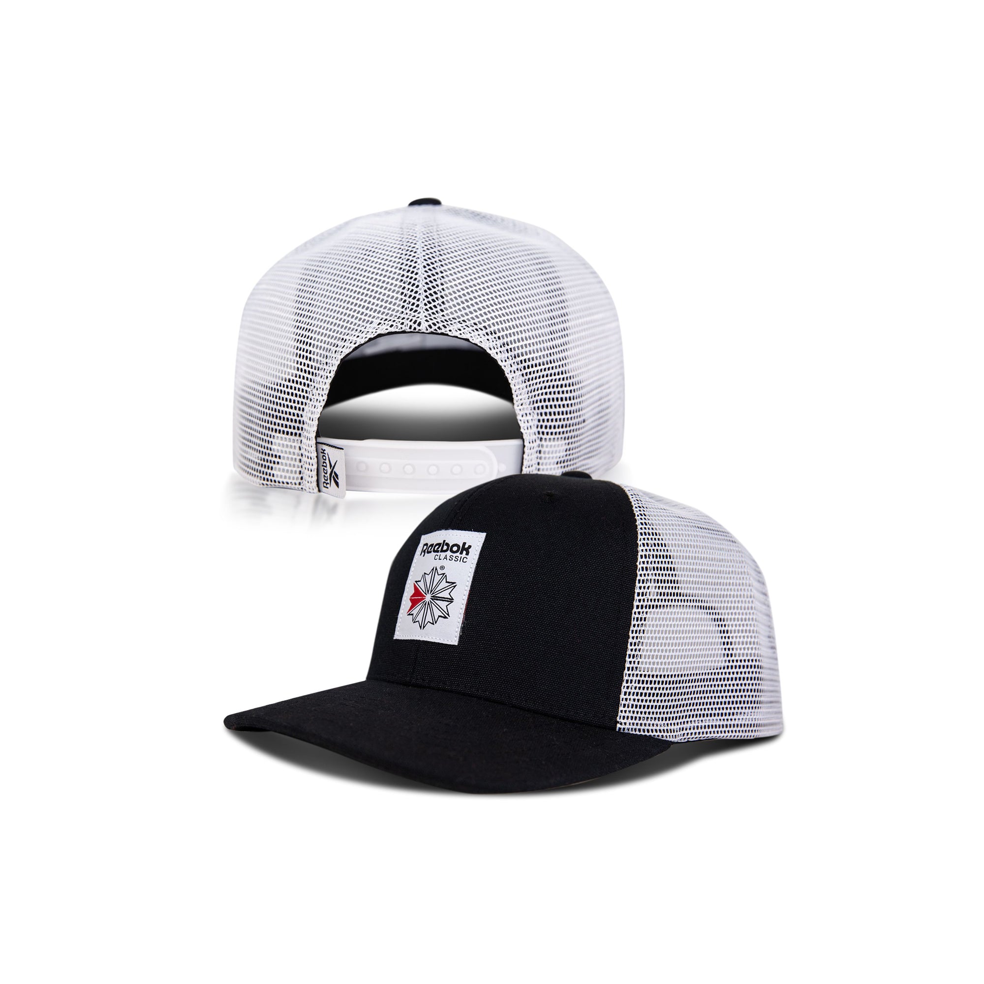 Woven Patch Vector Trucker Cap - Image 3