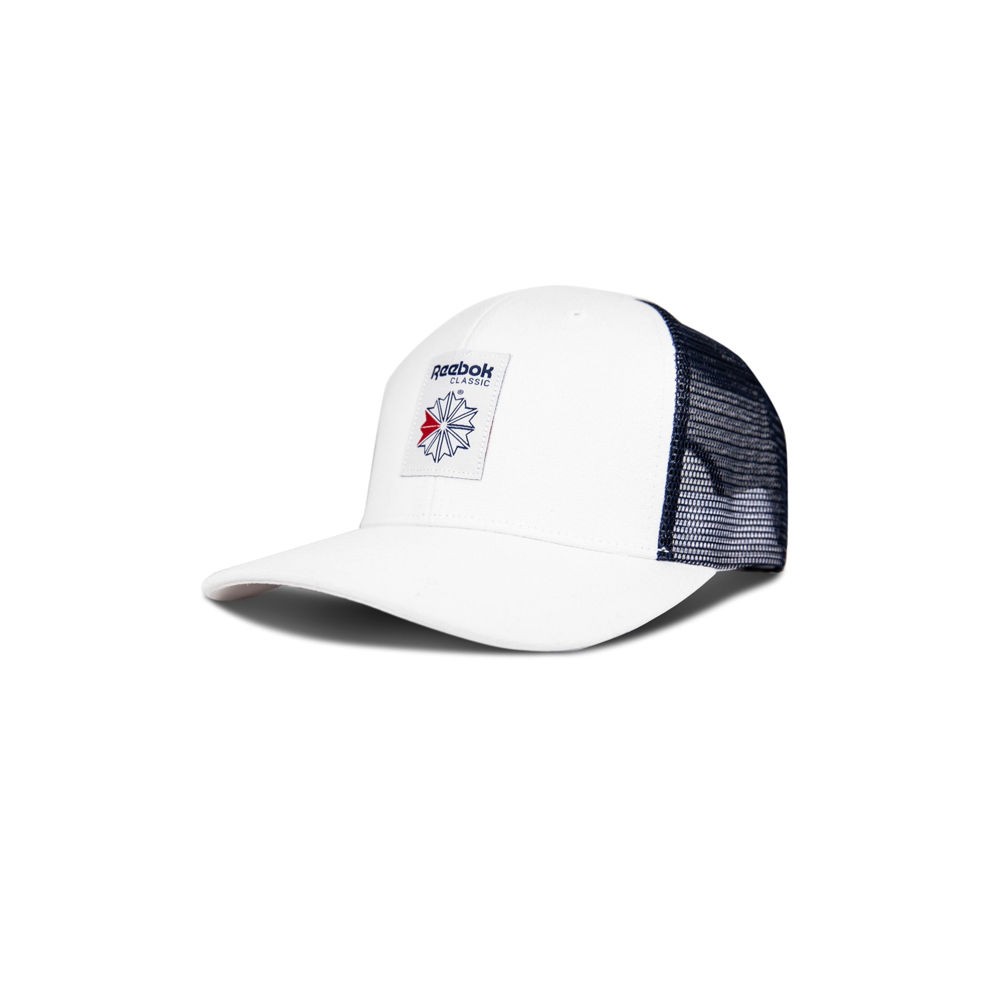 Woven Patch Vector Trucker Cap - Image 3