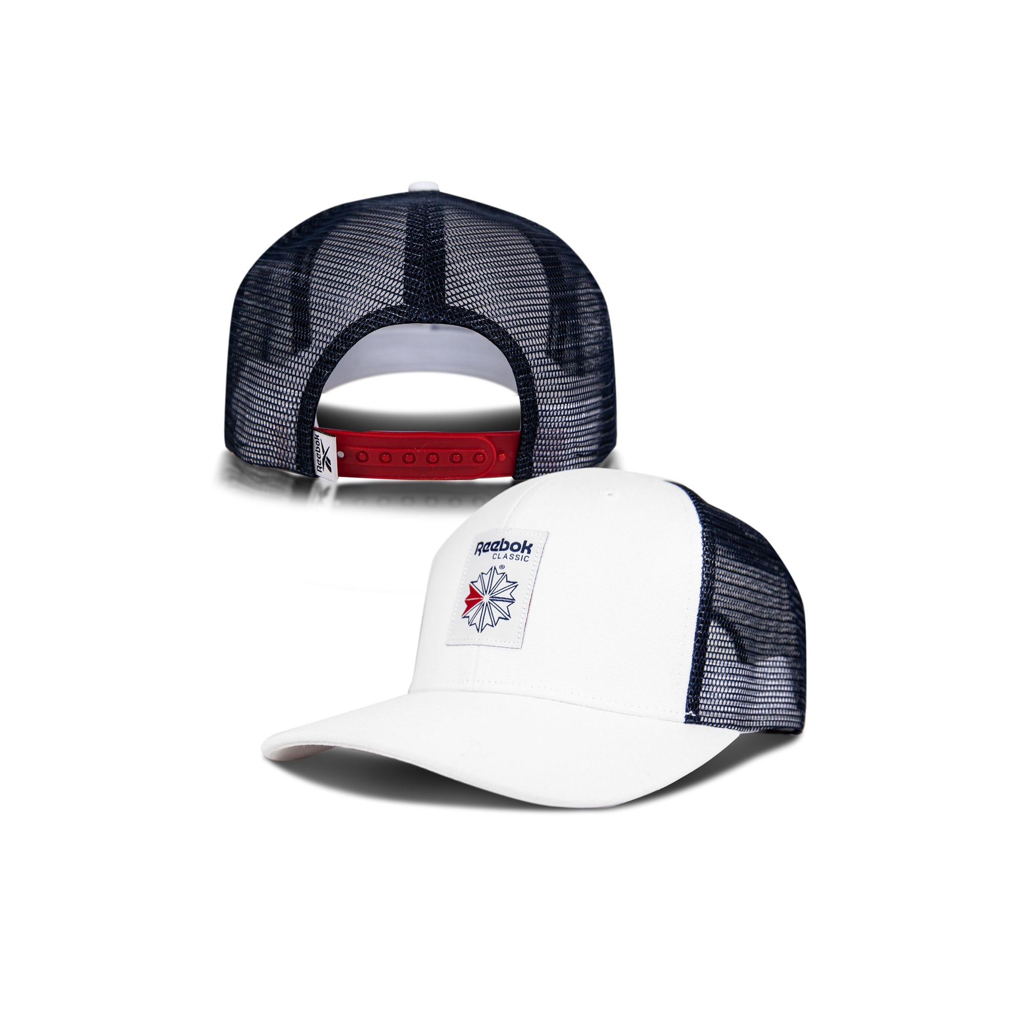 Woven Patch Vector Trucker Cap - Image 4